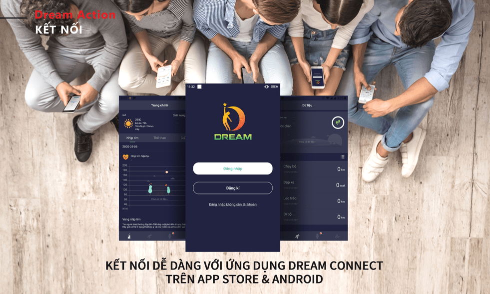 Đồng hồ thông minh Masstel Dream Action (Màu hồng)