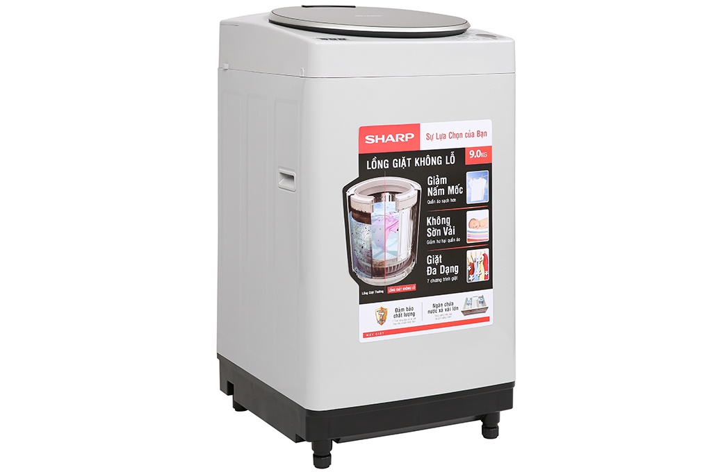 Máy giặt Sharp 9Kg ES-W90PV-H