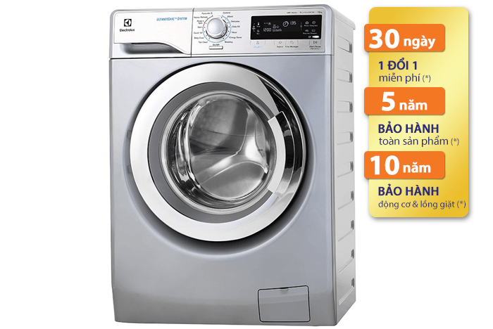 Máy giặt 11 Kg Electrolux EWF14113S Inverter (Xám Bạc)