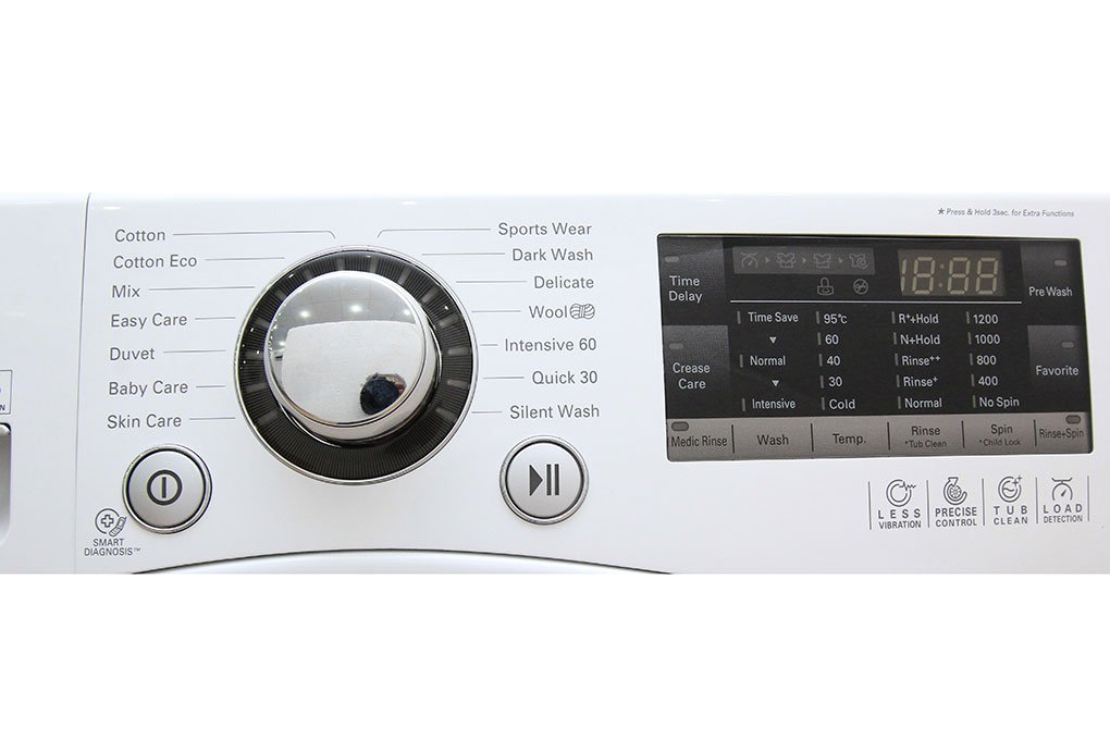 Máy giặt 8 Kg LG WD-14660 lồng ngang