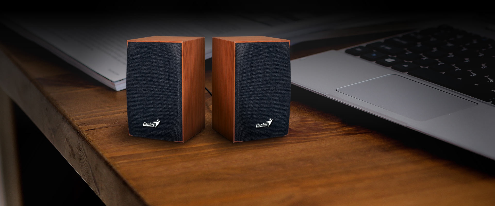 Loa GENIUS SP-HF160 2.0 (Màu vàng) - BH 30 ngày