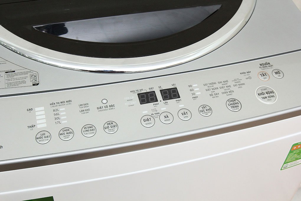 Máy giặt 10 Kg Toshiba DE1100GV(WS) lồng đứng