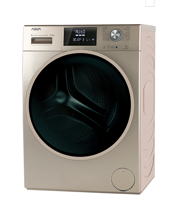 Máy giặt AQUA lồng ngang 9.5kg AQD-D950E.N