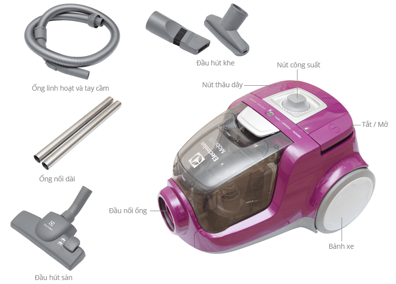 Máy hút bụi Electrolux ZLUX1811