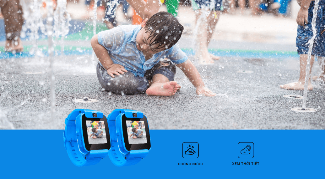 Đồng hồ thông minh trẻ em Masstel Smart Hero Hồng / Đỏ