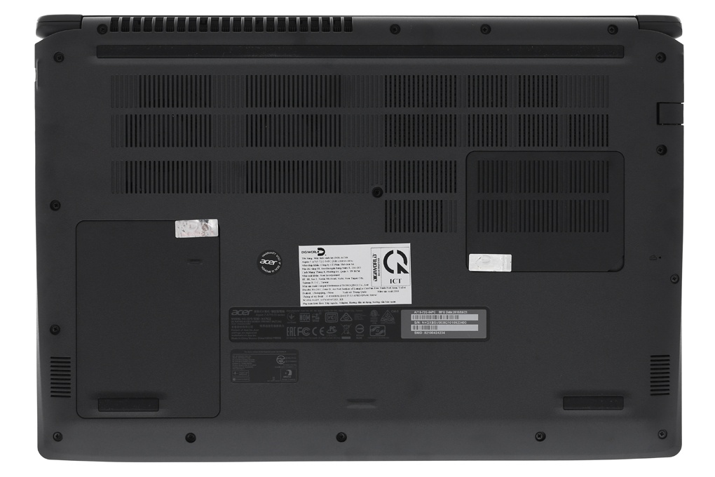 Laptop Acer Aspire 7 A715-72G-50NA (NH.GXBSV.001) VGA 4GB