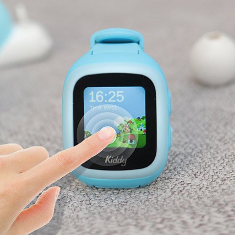 Đồng hồ thông minh trẻ em KIDDY 2 TOUCH (Màu xanh)