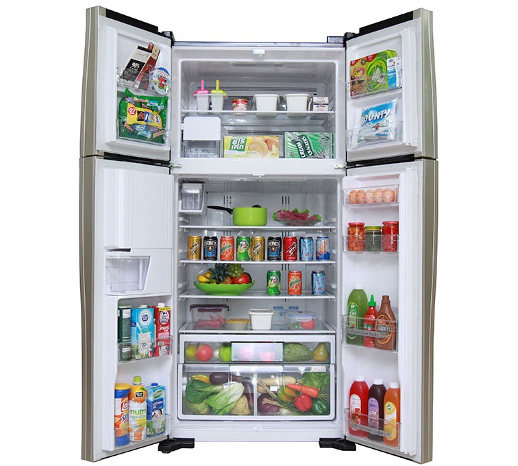 Tủ lạnh Hitachi R-W720FPG1X/GBK - 582 Lít (Đen)