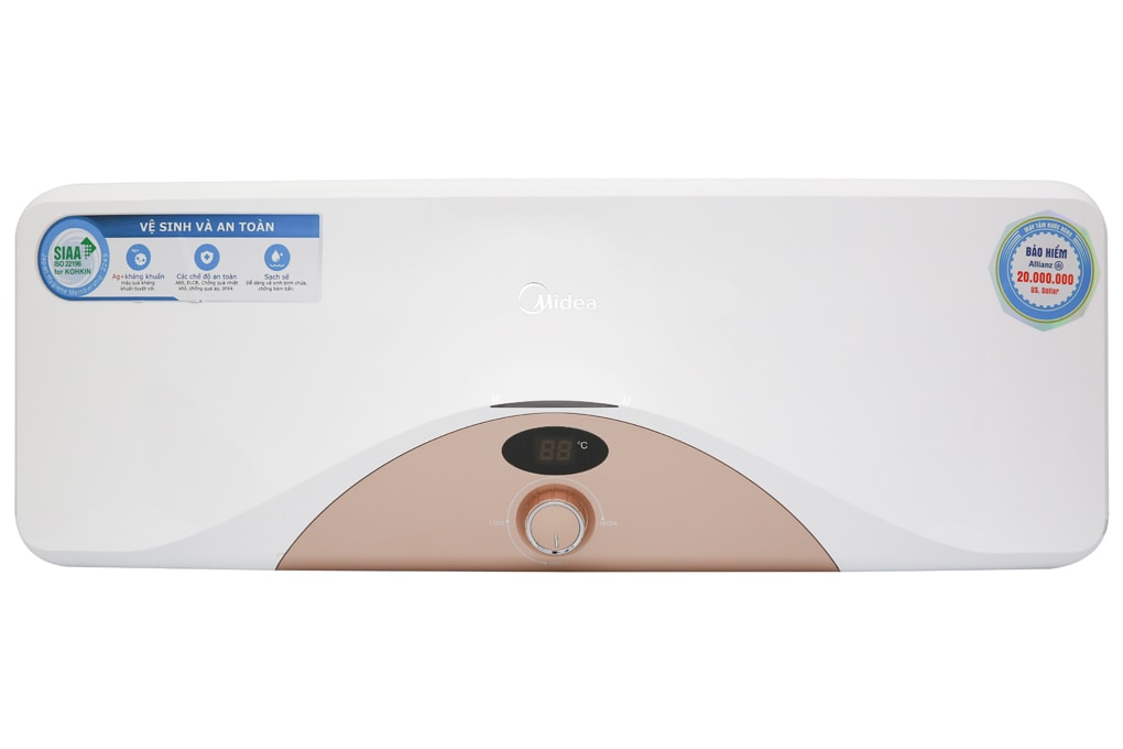 Bình nóng lạnh gián tiếp Midea D20-25HA 20L