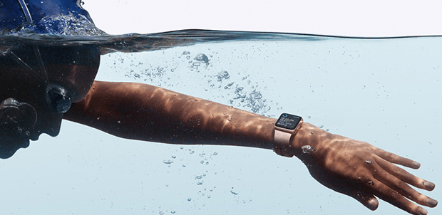 Apple Watch Series 3 42mm Gold Aluminum Case with Pink Sand Sport Band MQL22 (GPS)