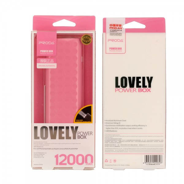 Pin tich điện Remax Proda Lovely 12.000mAh