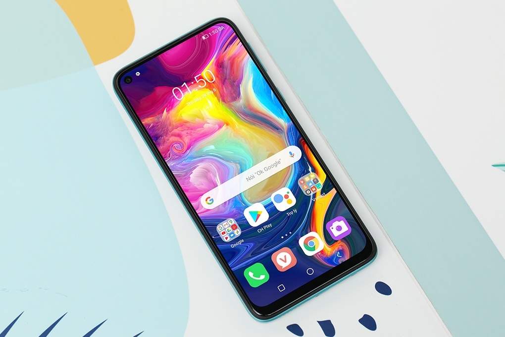 Điện thoại Vsmart Joy 4 (3G+64G) Xanh ngọc lam