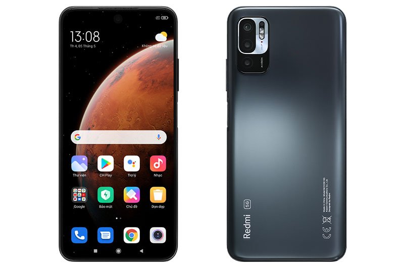 Điện thoại Xiaomi Redmi Note 10 5G (4+128) Xám