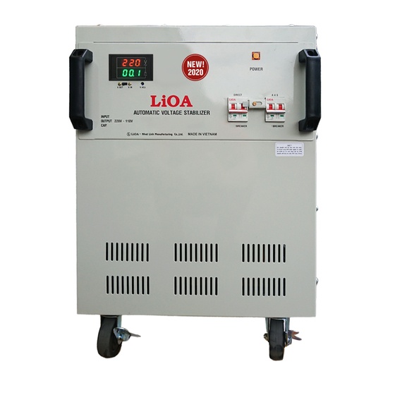Ổn áp 1 Pha Lioa DRII - 15kVA-II