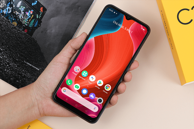Điện Thoại Realme RMX3063 - C20 Xám Khói