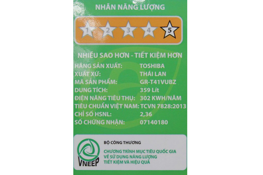 TỦ LẠNH TOSHIBA T41VUBZ(LS) - 359 Lít
