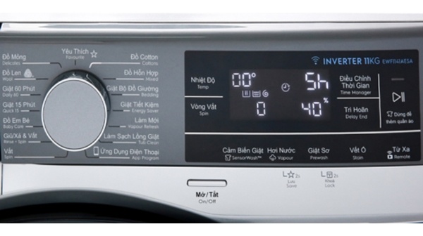 Máy giặt lồng ngang Electrolux 11Kg EWF1141AEWA
