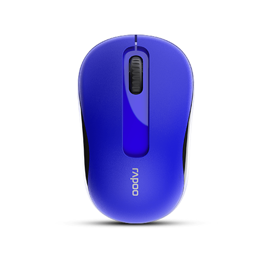 Chuột quang không dây Rapoo M10 Plus màu xanh