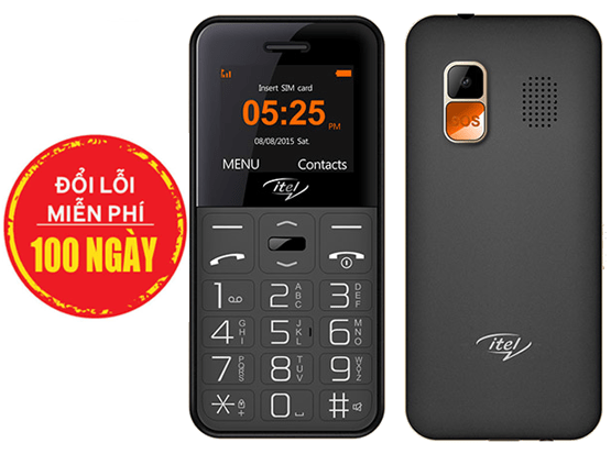 Điện thoại Itel IT2580 Gold