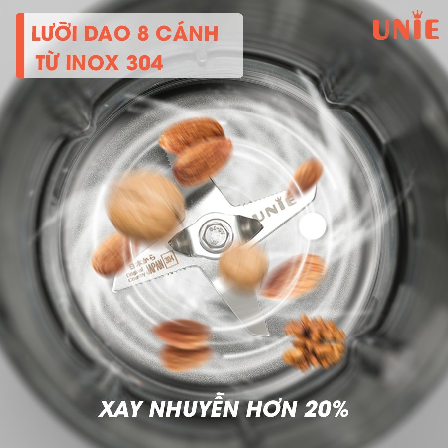 Máy làm sữa hạt UNIE V8S