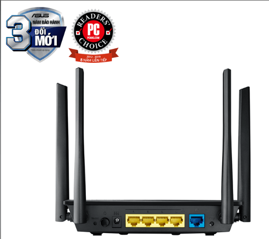 Bộ phát Wifi chuẩn AC1300 Asus RT-AC58U