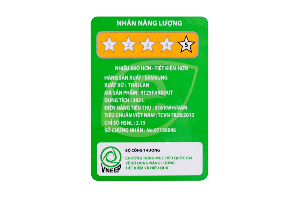 Tủ lạnh Samsung RT29FARBDUT/SV - 302 Lít Inverter