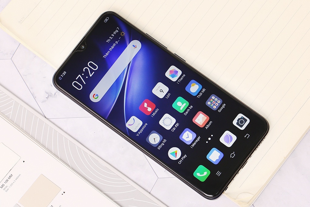 Điện thoại Vivo 1915-Y19 (6+126GB) (Đen)