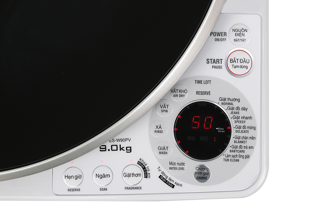 Máy giặt Sharp 9Kg ES-W90PV-H