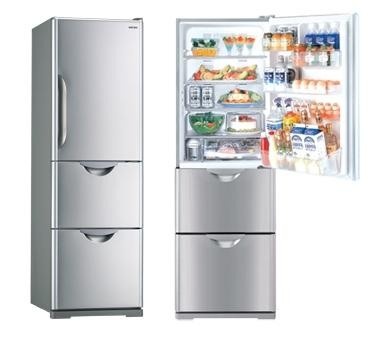 TỦ LẠNH 3 CÁNH HITACHI R-SG37BPG/ST, 365 Lít (Thép không gỉ)