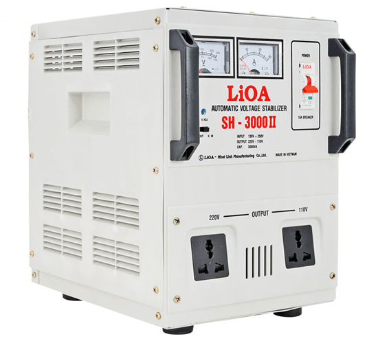 Ổn áp 1 Pha Lioa SH - 3kVA-II