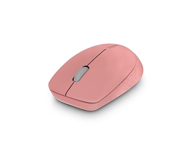Chuột không dây đa kêt nối Wireless và Bluetooth Rapoo M100 Silent Hồng