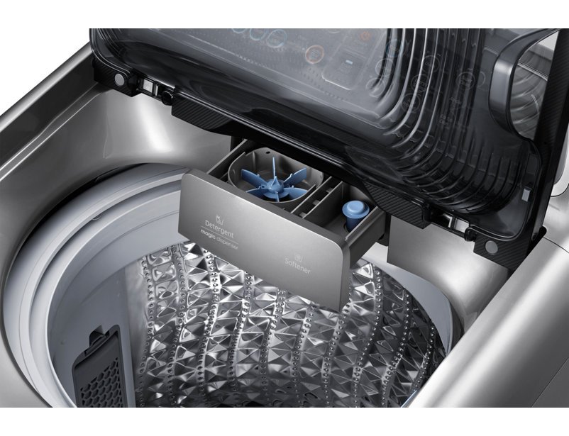 Máy giặt 14 Kg Samsung WA14J6750SP/SV Activ Dualwash