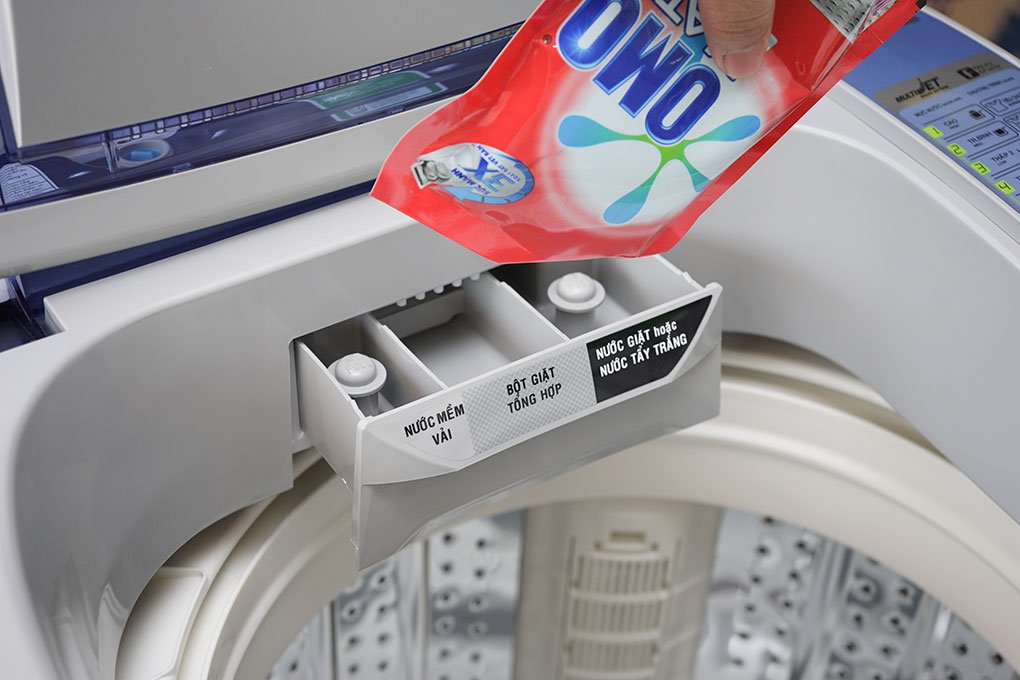 Máy giặt 8 Kg Aqua AQW-F800Z2T lồng nghiêng