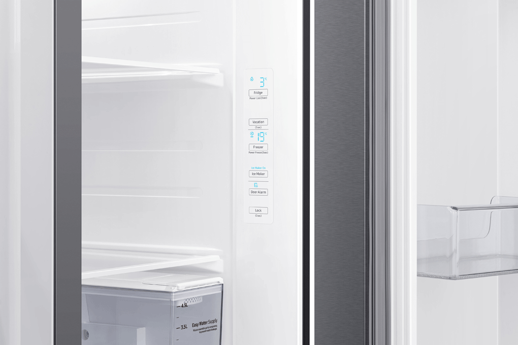 Tủ lạnh Side by side 635L Samsung RS64R5101SL/SV Digital Inverter