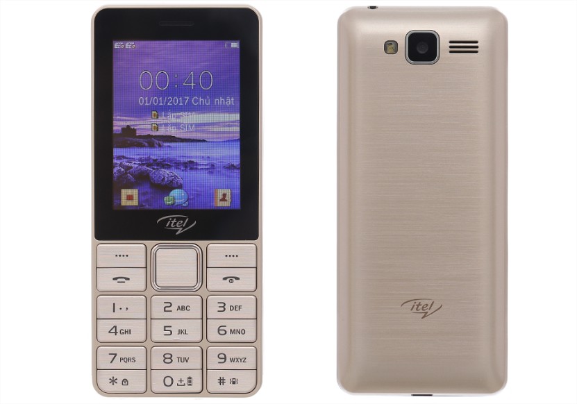 Điện thoại Itel IT5630 Champagne Gold