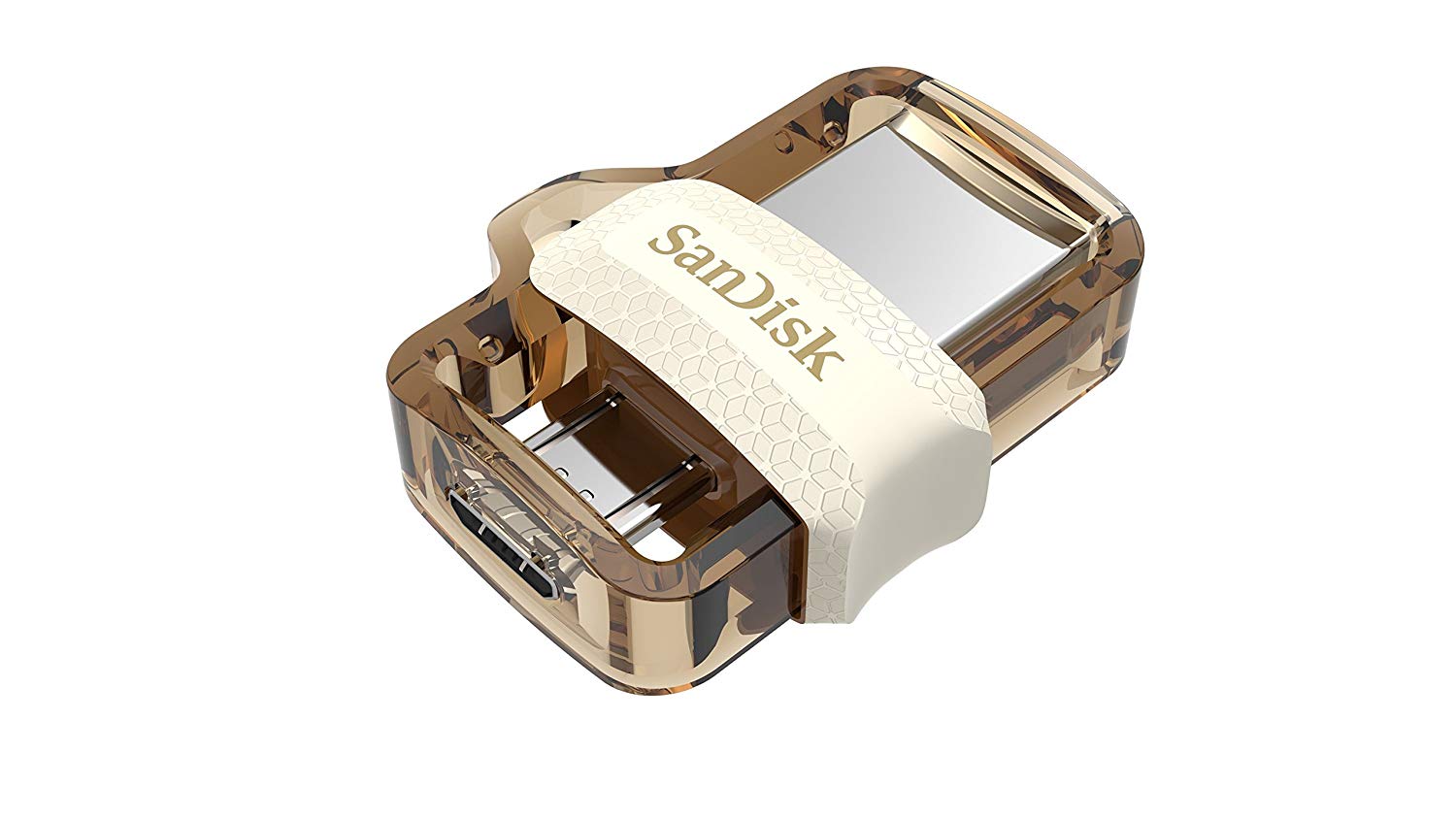 USB Sandisk OTG SDDD3 64Gb usb 3.0 Gold (1 cổng Micro - 1 cổng USB)