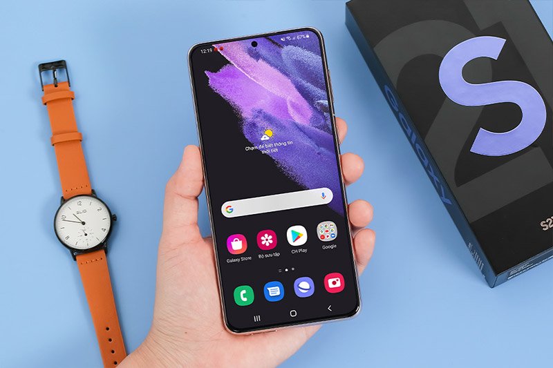 Điện thoại Samsung Galaxy S21+ 5G Tím