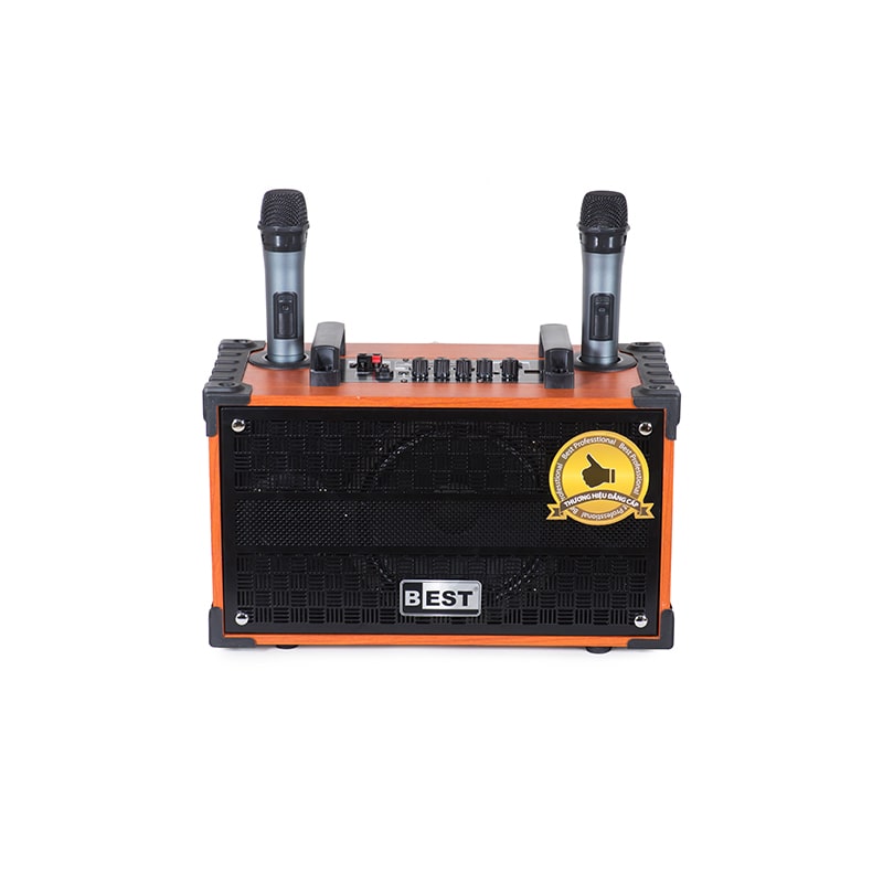 Loa kéo Best (Kèm 2 micro không dây) 150W Bass 20cm ND-150B20