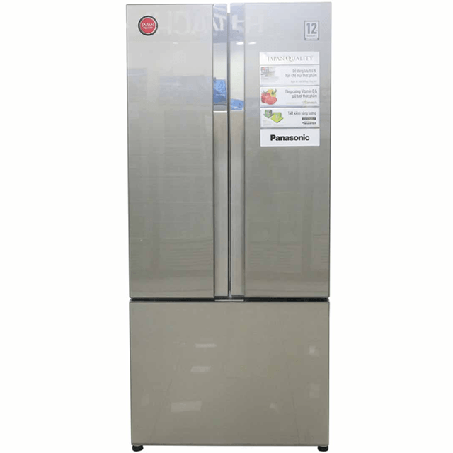 Tủ lạnh 3 cánh Inverter Panasonic NR-CY558GSVN 491 Lít