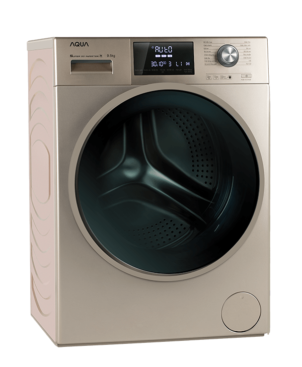Máy giặt AQUA lồng ngang 9.5kg AQD-DD950E.N