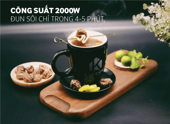 Ấm siêu tốc 1.7 lít Coex EK-802 2000W