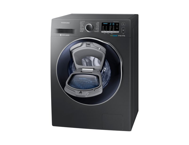 Máy giặt Lồng Ngang 8 kg + Sấy 6kg Samsung AddWash WD85K5410OX/SV