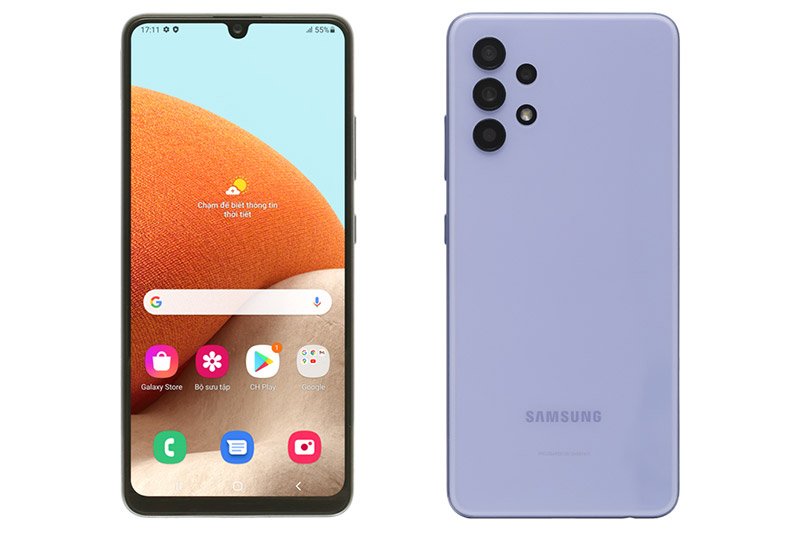 Điện thoại Samsung Galaxy A32 128G A325F Tím