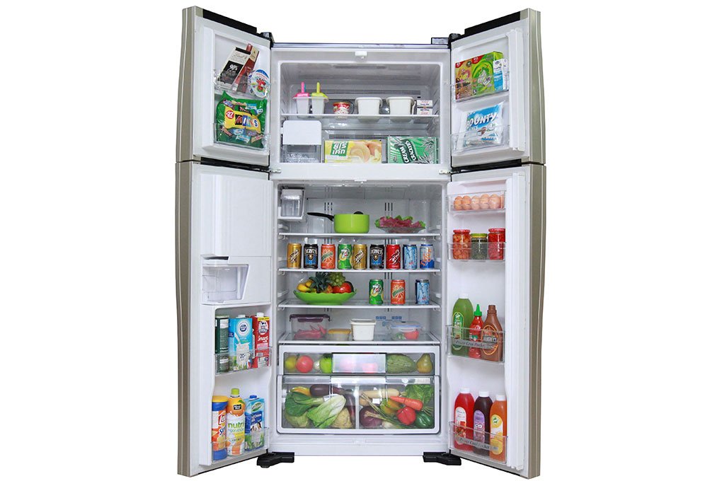 TỦ LẠNH 4 CÁNH HITACHI R-W660FPGV3X/GBK 540 Lít (Đen)