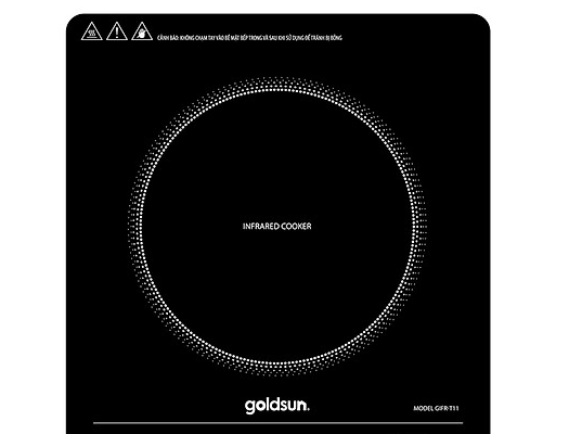 Bếp hồng ngoại cảm ứng Goldsun GIFR-T11 2000W