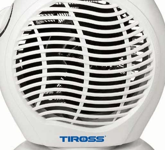 Quạt sưởi Tiross TS945 hai chiều, điện ion âm, 2000W