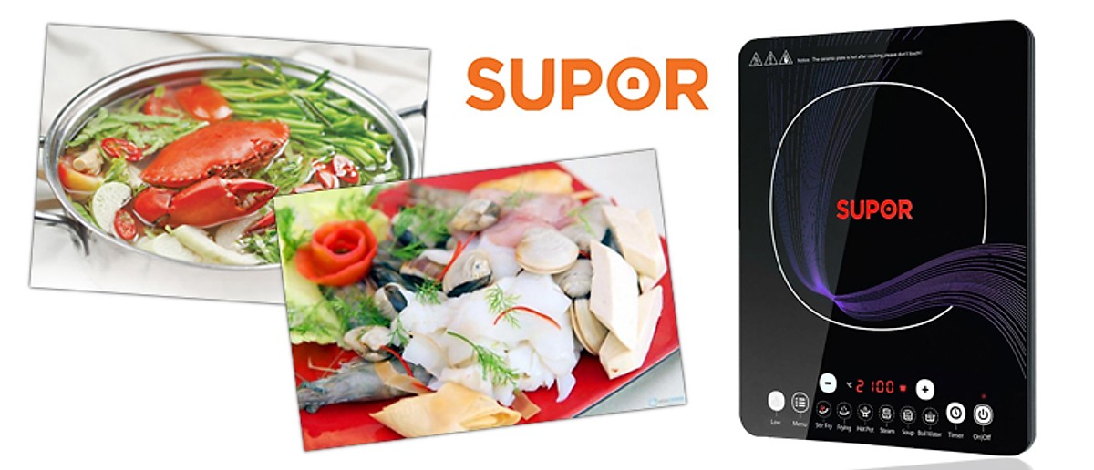 Bếp điện từ cảm ứng Supor SDHC17VN-210 2100W