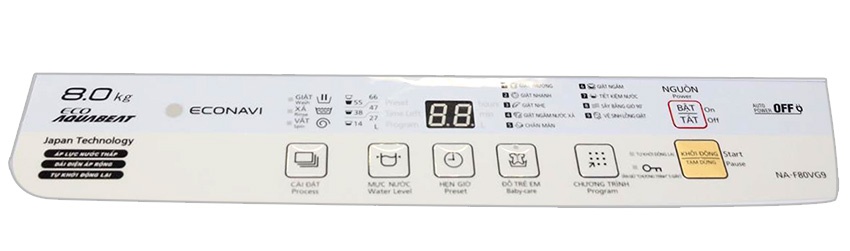 Máy giặt 8Kg Panasonic F80VG9HRV