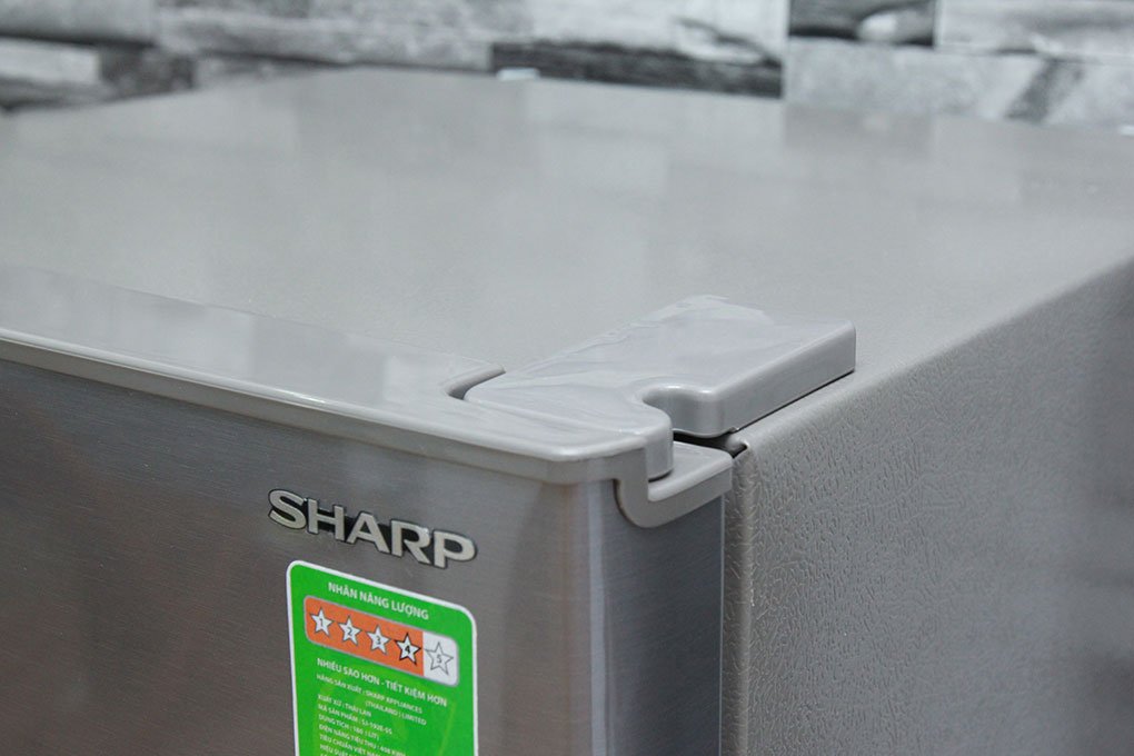 Tủ lạnh SHARP SJ-192E-SS - 180 Lít, 2 cánh, ngăn đá trên