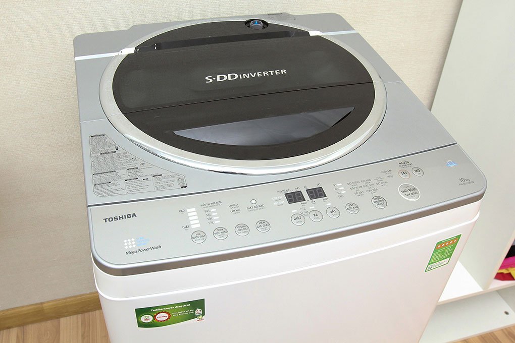 Máy giặt 10 Kg Toshiba DE1100GV(WS) lồng đứng